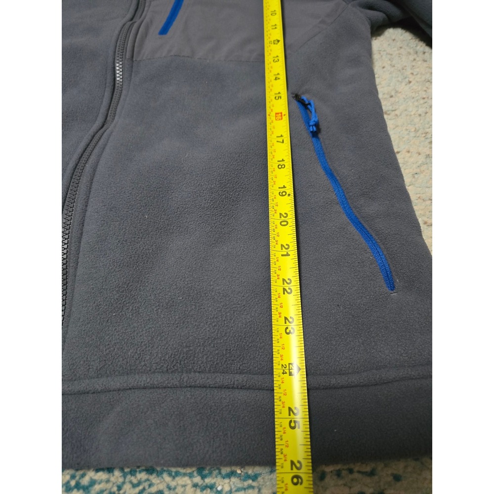 The North Face Mens Gray Fleece Jacket Full Zip Outdoor‎ Coat M/M Medium (K) - Picture 7 of 7